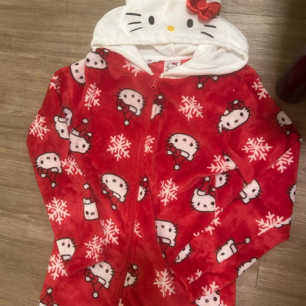 Hello Kitty Hooded Onesie